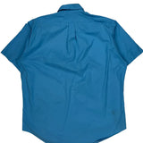 Ralph Lauren Short Sleeve Shirt - Large Blue Cotton