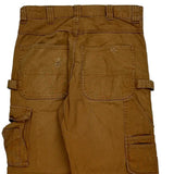 Unbranded Carpenter Trousers - 29W 32L Brown Cotton