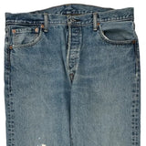 501 Levis Jeans - 36W 29L Blue Cotton