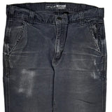 Carhartt Double Knee Cargo Pants - 32W 32L Gray Cotton