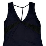 Skull And Wings Harley Davidson Graphic Tank Top - Small Blue Polyester