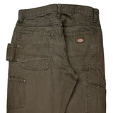 Dickies Carpenter Trousers - 29W 30L Brown Cotton