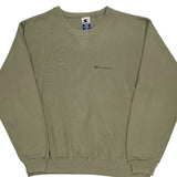 Champion Sweatshirt - XL Khaki Cotton