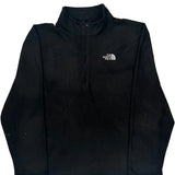 Never Stop Exploring The North Face 1/4 Zip - 2XL Black Polyester