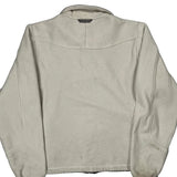 The North Face Fleece Jacket - Medium Cream Polyester