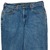 Levis Wide Leg 535 Jeans - 38W 32L Blue Cotton
