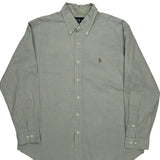 Ralph Lauren Shirt - Large Green Cotton