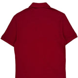 Lacoste Slim Fit Polo Shirt - Small Red Cotton