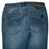 Unbranded Slim Fit Jeans - 32W 30L Blue Cotton