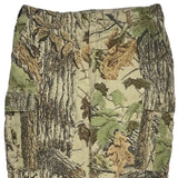 Mossy Oak Camo Cargo Trousers - 36W 29L Khaki Cotton