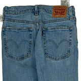 501 Levis Jeans - 26W UK 6 Light Wash Cotton