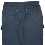 Unbranded Cargo Trousers - 36W 26L Blue Cotton