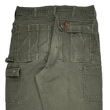 Carhartt Cargo Carpenter Pants - 36W 31L Green Cotton