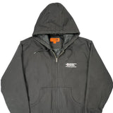Professional Roofing Authorized Contractor Corner Stone Jacket - Large Black Cotton Blend