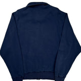 Nike Track Jacket - Large Navy Cotton