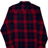Ecko Unltd Checked Flannel Shirt - Large Navy Cotton
