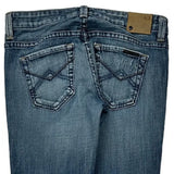 Armani Exchange Boot Cut Jeans - 28W UK 6 Dark Wash Cotton