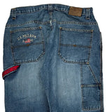 U.S. Polo Assn. Cargo Jeans - 36W 22L Blue Cotton Blend