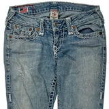 True Religion Skinny Jeans - 26W UK 4 Light Wash Cotton Blend