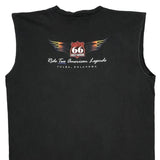 Harley Davidson Graphic Tank Top - XL Black Cotton