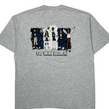 East Burke High Hanes Single Stitch T-Shirt - XL Grey Cotton Blend