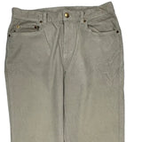 Ralph Lauren Cord Trousers - 30W UK 10 Beige Cotton