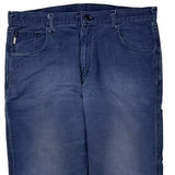 Carhartt Carpenter Pants - 37W 32L Blue Cotton