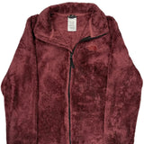 The North Face Fleece Jacket - XL Burgundy Polyester