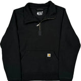 Carhartt 1/4 Zip - Large Black Cotton