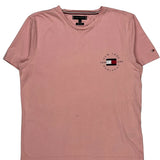Tommy Hilfiger T-Shirt - XL Pink Cotton