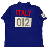 Italy Track And Field World Championships 1934 Polo By Ralph Lauren Graphic Polo Shirt - 2XL Blue Cotton