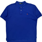 Polo By Ralph Lauren Polo Shirt - XL Blue Cotton