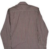 Dickies Checked Shirt - Large Red Cotton Blend