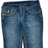 True Religion Boot Cut Jeans - 34W US 8 Blue Denim