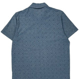 Tommy Hilfiger Slim Fit Polo Shirt - Large Blue Cotton