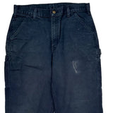 Carhartt Carpenter Pants - 34W 32L Dark Wash Cotton