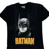 Batman Single Stitch T-Shirt - Large Black Cotton