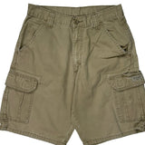 Wrangler Cargo Shorts - 28W 9L Khaki Cotton