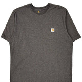 Carhartt T-Shirt - XL Gray Cotton