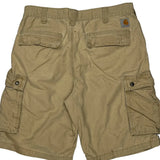 Carhartt Cargo Shorts - 32W 11L Beige Cotton