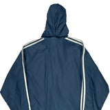 Adidas Windbreaker - Medium Blue Polyester