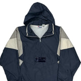 Fila Windbreaker - XL Navy Nylon