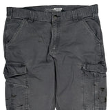 Carhartt Cargo Trousers - 34W 30L Grey Cotton