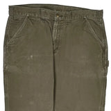 Carhartt Double Knee Carpenter Trousers - 38W 32L Brown Cotton