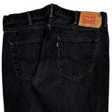 501 Levis Jeans - 36W 30L Black Cotton