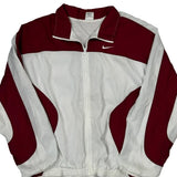 Nike Track Jacket - XL Red Polyester