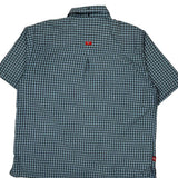 Ecko Unltd Checked Short Sleeve Shirt - Large Gray Cotton