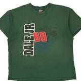 Dale Jr Winners Circle Nascar T-Shirt - 2XL Green Cotton