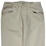 Levis 501 Pants - 29W 30L Beige Cotton