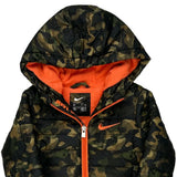 Age 12 Months Nike Camo Puffer - 3XS Orange Polyester